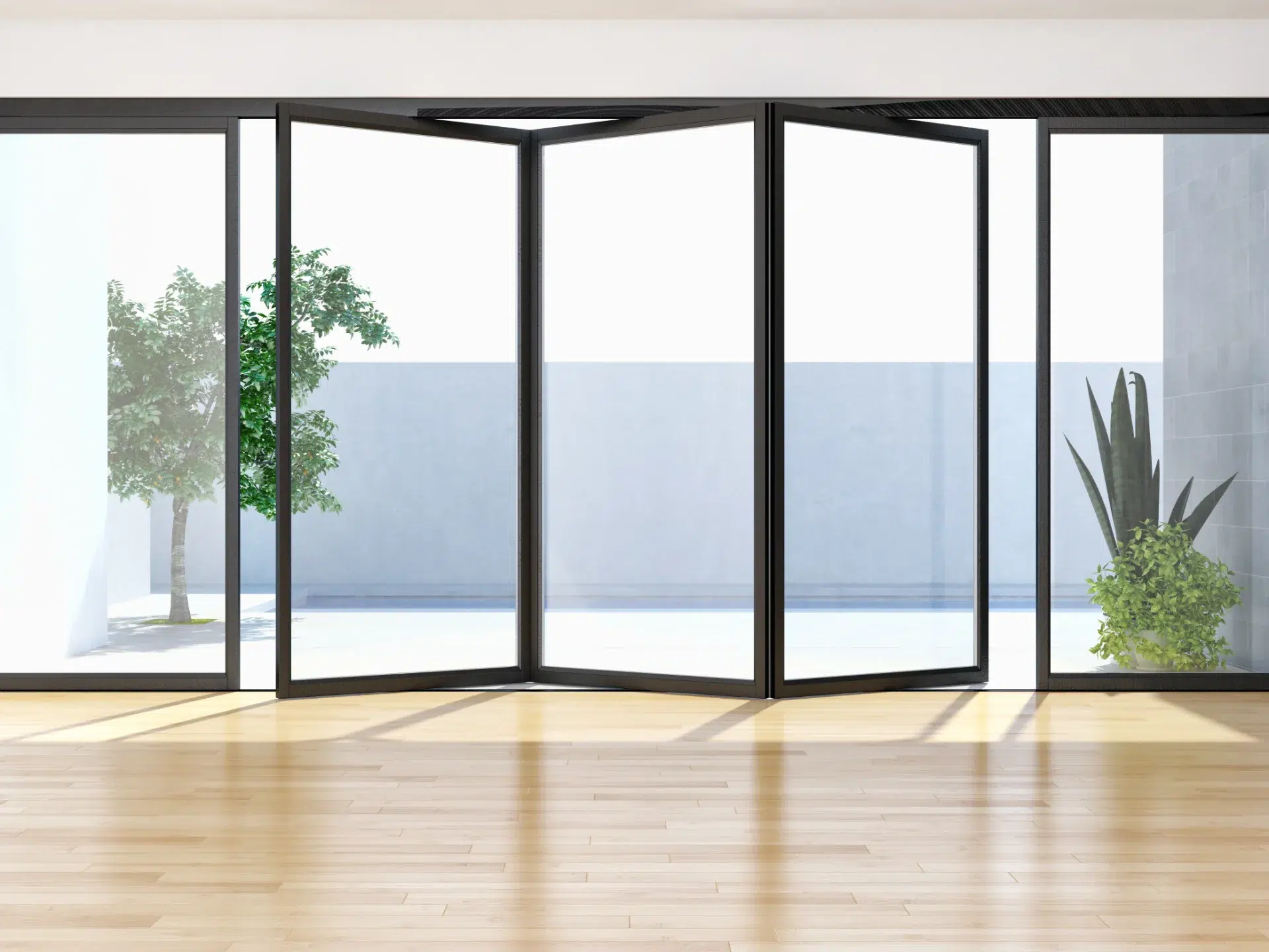 VLX 100 Bifold / Folding Door in Belle Glade, FL | Sightline Windows & Doors Belle Glade - detail 1