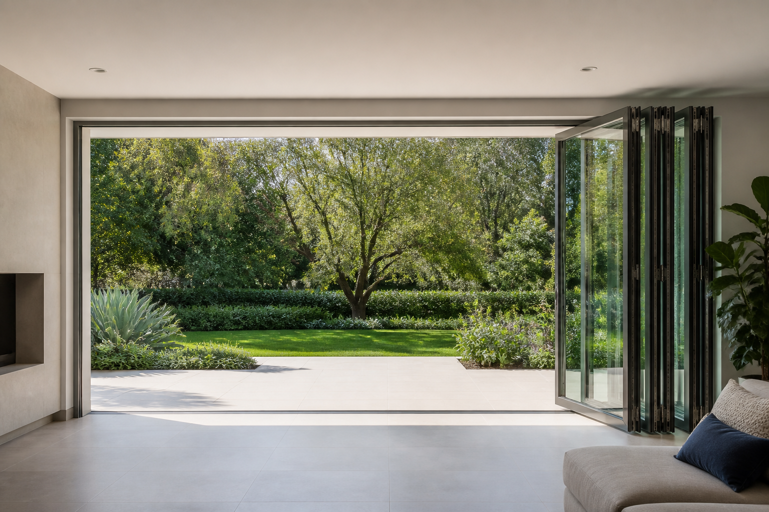 VLX 100 Bifold / Folding Door in Belle Glade, FL | Sightline Windows & Doors Belle Glade - detail 4