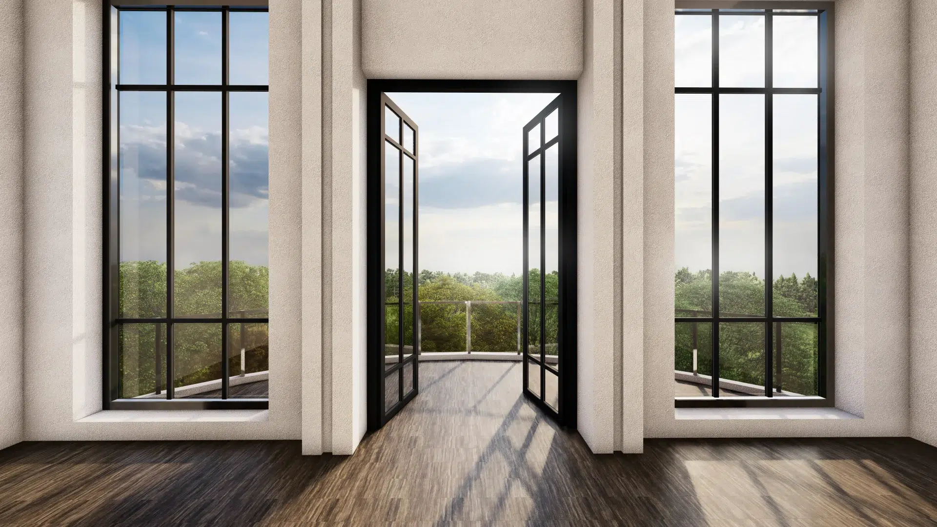 VLX 100 Double Swing / French Door in Belle Glade, FL | Sightline Windows & Doors Belle Glade - detail 1