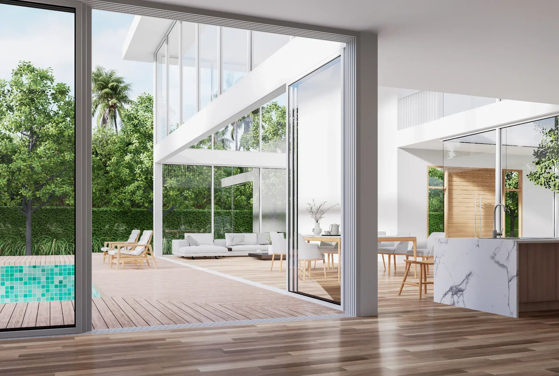 VLX 138 Panoramic Sliding Door in Belle Glade, FL | Sightline Windows & Doors Belle Glade - detail 1