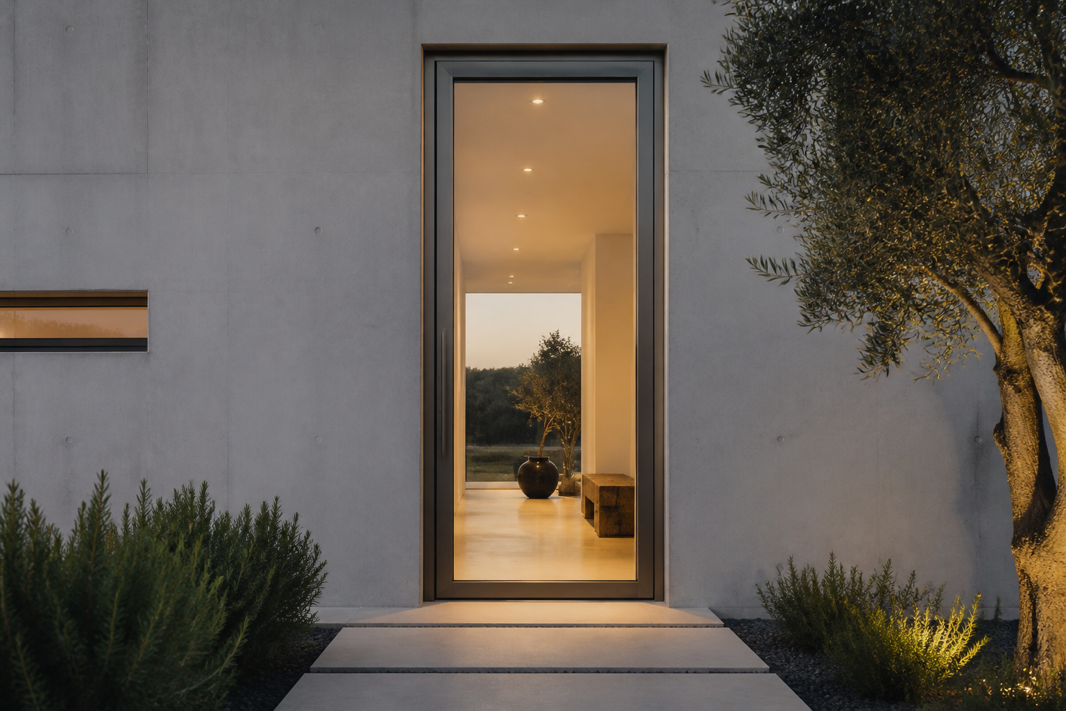 VLX 100 Pivot Door in Belle Glade, FL | Sightline Windows & Doors Belle Glade - detail 2
